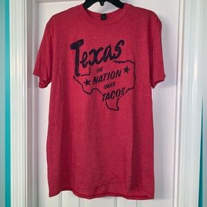 Red Texas t shirt